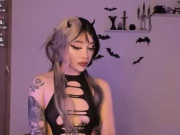 ataraxia_cams — Hii - come to play- My lovense is on make so wettt - Goal: take offf clothes [203 tokens left] #goth #anal #bigass #smalltits #latina
