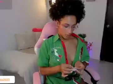 mulata_ch — Current Goal: DANCE SEXY WHILE I NAKED at 200 tokens -- Next Goal: ONE FINGER ASSHOLE MOANING UR NAME --  let's have fun  !! PRE PVT35TK  FAV 11//38/111 !! #bigclit #latina #ebony #fitness