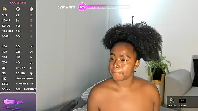 TanishaEvans — control machine 2 min+ get naked 