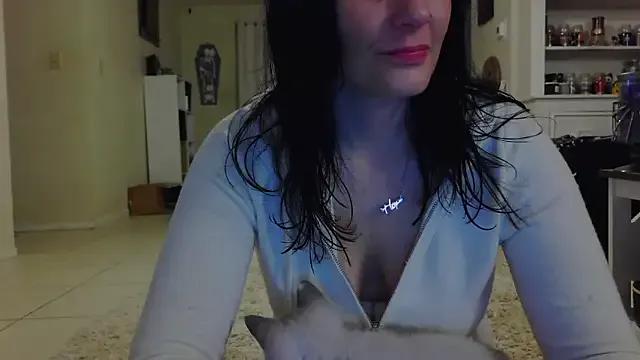 xxxCRYSTALxxx — Sexy strip  with pierced hairy puss